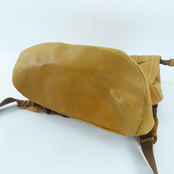 実際に弊社で買取させて頂いたCREED/クリード レザー リュックの画像 2枚目