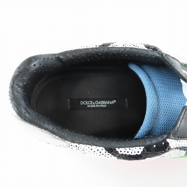 実際に弊社で買取させて頂いたDOLCE&GABBANA/ドルチェ&ガッバーナ ローカット スニーカー CS1379/7の画像 4枚目