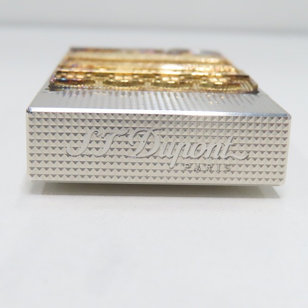 実際に弊社で買取させて頂いたS.T.Dupont/デュポン Hotel Particulier/ホテルパーティカリア LINE2 SMALL/ライン2スモール ライターの画像 5枚目