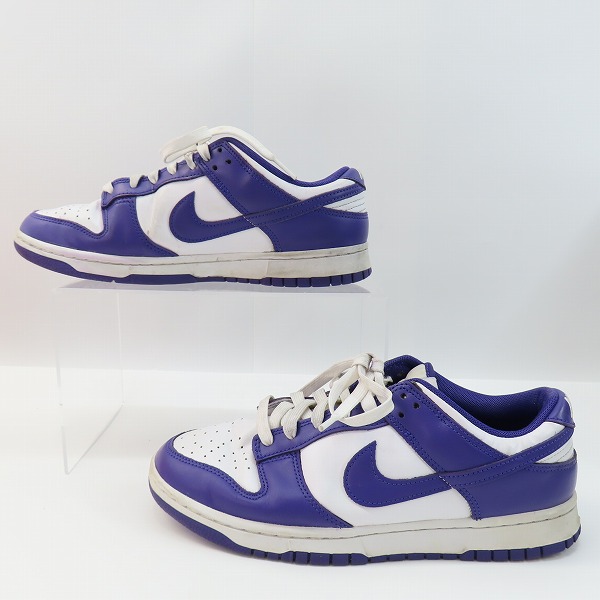 実際に弊社で買取させて頂いたNIKE/ナイキ DUNK LOW Championship Court Purple ダンク DD1391-104 27.0の画像 3枚目