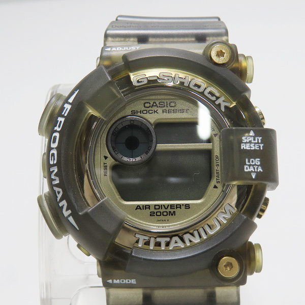 実際に弊社で買取させて頂いた【カスタム/動作未確認】G-SHOCK/Gショック W.C.C.S FROGMAN/フロッグマン ELマンタ DW-8201WC-9T
