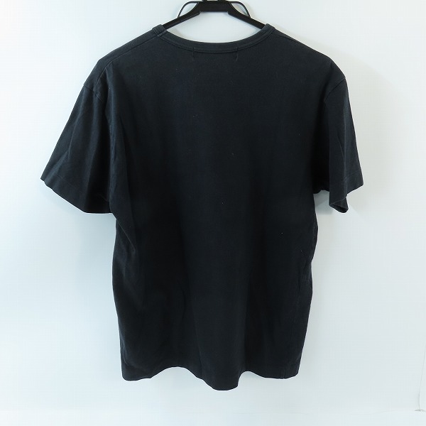 実際に弊社で買取させて頂いたBLACK COMME des GARCONS/ブラックコムデギャルソン プリント Tシャツ Lの画像 1枚目