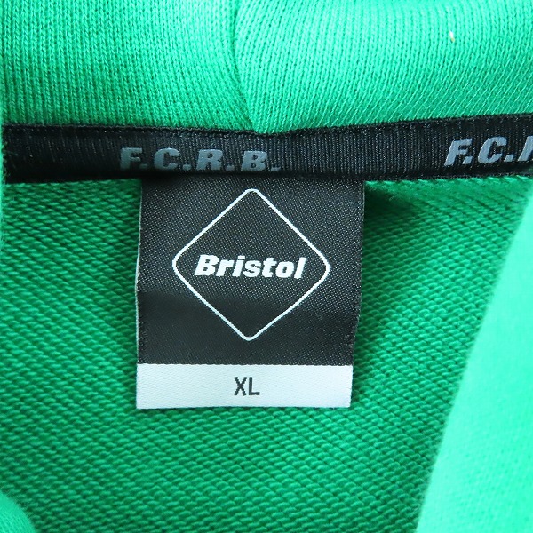 実際に弊社で買取させて頂いたF.C.R.B./F.C.Real Bristol/エフシーレアルブリストル 22SS LOGO APPLIQUE PULLOVER SWEAT HOODIE FCRB-220054 XLの画像 3枚目