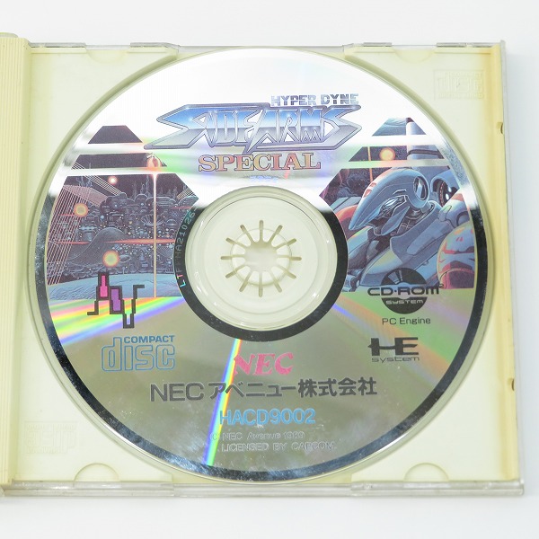 実際に弊社で買取させて頂いたPCエンジン CD-ROM2 ソフト サイドアーム・スペシャル【動作未確認】の画像 3枚目