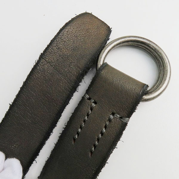 実際に弊社で買取させて頂いたATTACHMENT/アタッチメント レザーベルト ダークブラウン系の画像 1枚目