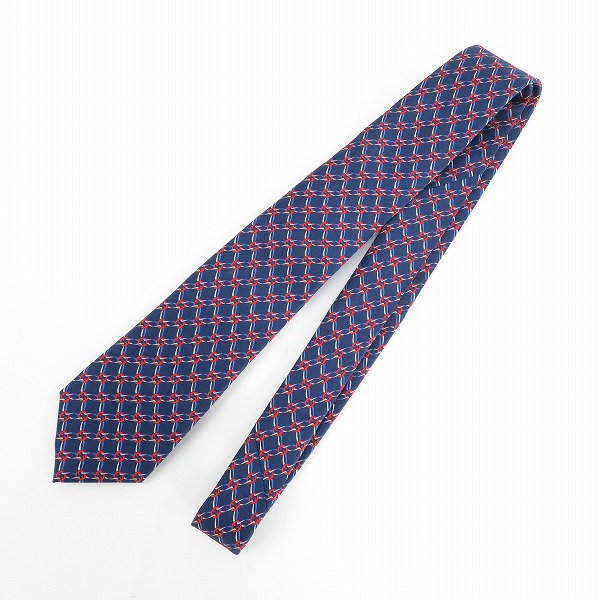 実際に弊社で買取させて頂いたGUCCI/グッチ GG柄 シルクツイル ネクタイ