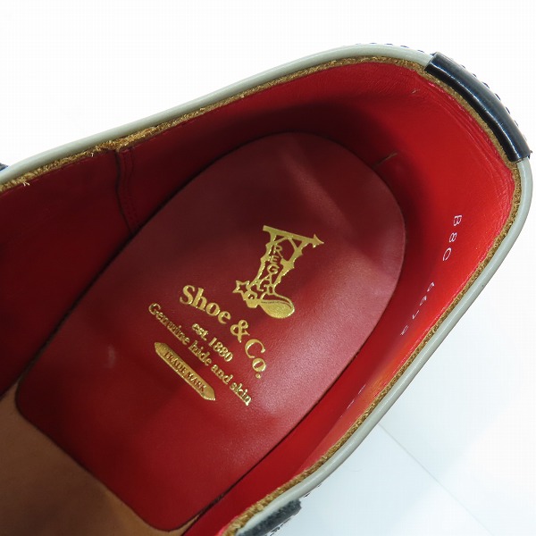 実際に弊社で買取させて頂いたREGAL/リーガル Shoe&Co. サドルシューズ/Saddle Shoe 9235/26.0の画像 4枚目