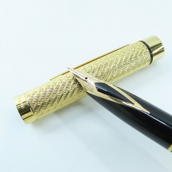 実際に弊社で買取させて頂いたSHEAFFER/シェーファー GOLD PLATED 万年筆 ペン先14K-585