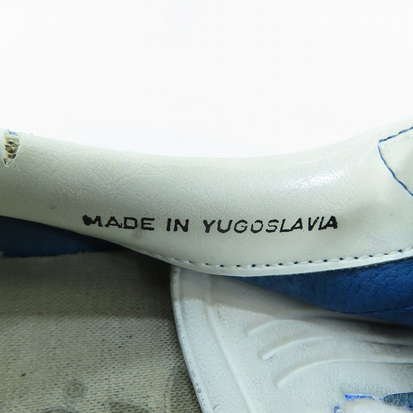 実際に弊社で買取させて頂いた【観賞用】adidas/アディダス GAZELLE ビンテージスニーカー ユーゴスラビア製/US12の画像 6枚目