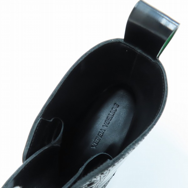 実際に弊社で買取させて頂いたBOTTEGA VENETA/ボッテガヴェネタ Wardrobe Lace-Up Ankle Boot/ウィングチップレースアップブーツ/44の画像 4枚目