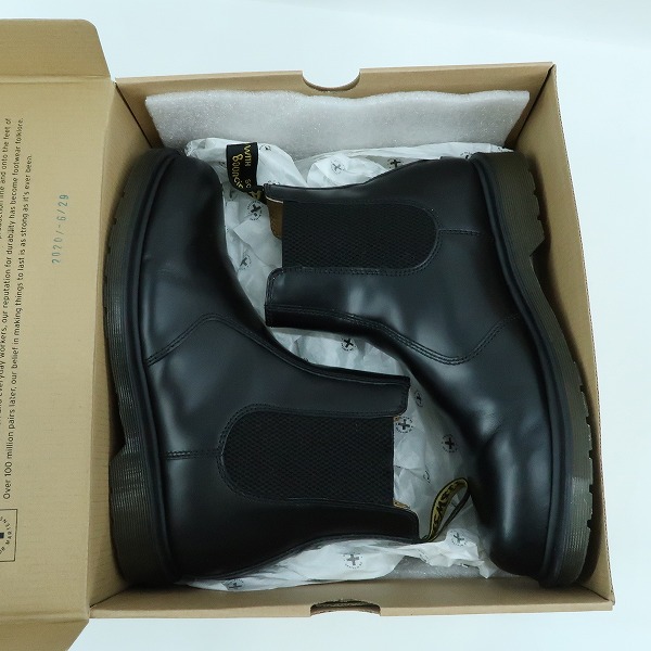 実際に弊社で買取させて頂いたDr.Martens/ドクターマーチン サイドゴア チェルシーブーツ 26257001 /UK9の画像 7枚目