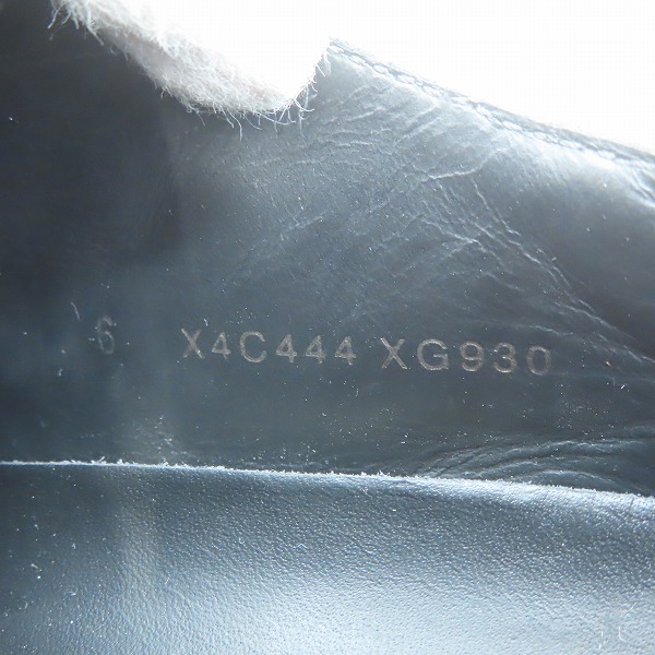 実際に弊社で買取させて頂いた(1)EMPORIO ARMANI/エンポリオ アルマーニ  ローカット スニーカー 総柄 X4C444/6の画像 5枚目