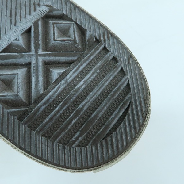 実際に弊社で買取させて頂いたCONVERSE/コンバース 日本製 ALL STAR/オールスター スウェードレザーハイカットスニーカー レッド 4THD/10.5の画像 7枚目