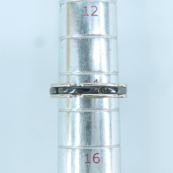 実際に弊社で買取させて頂いたCHANEL/シャネル ウルトラ ノアール リング K18WG T55/14.5号の画像 7枚目