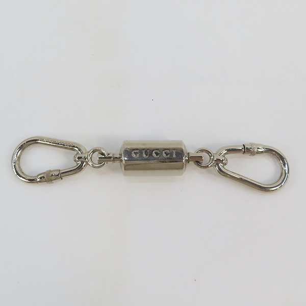 実際に弊社で買取させて頂いたGUCCI/グッチ Wホルダー カラビナ キーホルダーの画像 2枚目