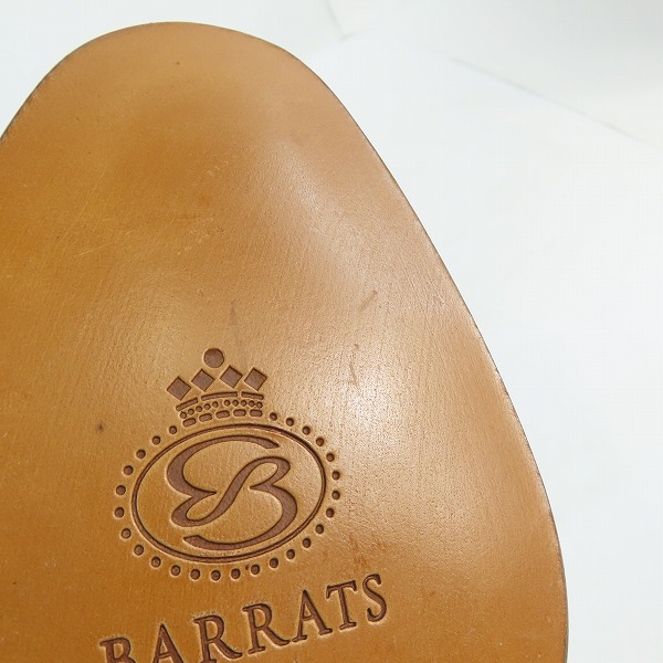 実際に弊社で買取させて頂いたBARRATS/バラッツ メダリオン レザー シューズ /7.5の画像 7枚目