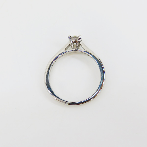 実際に弊社で買取させて頂いたCartier/カルティエ Pt950 プラチナ ソリテールリング ダイヤモンド 0.24ct KEB314/48/8号の画像 3枚目