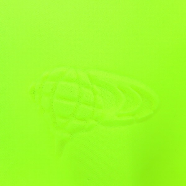 実際に弊社で買取させて頂いたBEAMS GOLF ORANGE LABEL/ビームスゴルフオレンジレーベル 襟ロゴ 裏フリース プルオーバーシャツ 82-13-0014-444/XLの画像 5枚目