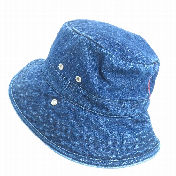 実際に弊社で買取させて頂いたBLUE BLUE/ブルーブルー バケットハット デニムの画像 2枚目