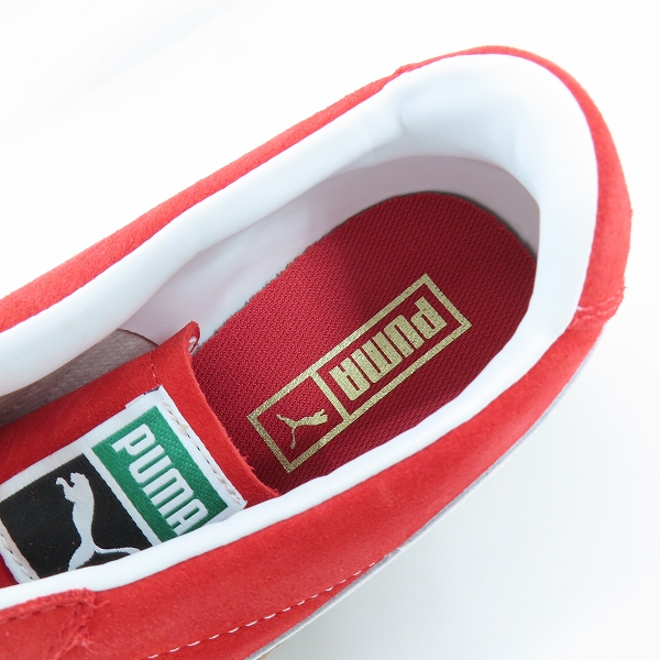 実際に弊社で買取させて頂いた PUMA/プーマ MUNSTER OG/ミュンスターOG  レッド 384218-02/30の画像 4枚目