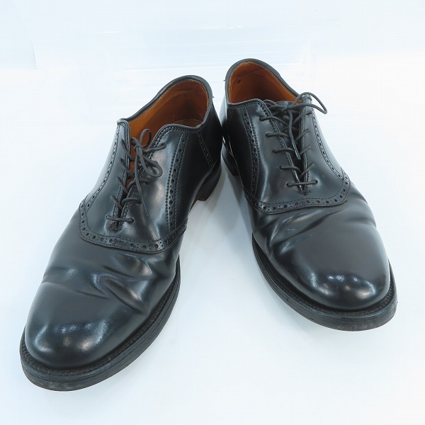実際に弊社で買取させて頂いたAlden/オールデン 993 レザー コードバン サドルシューズ/9.5