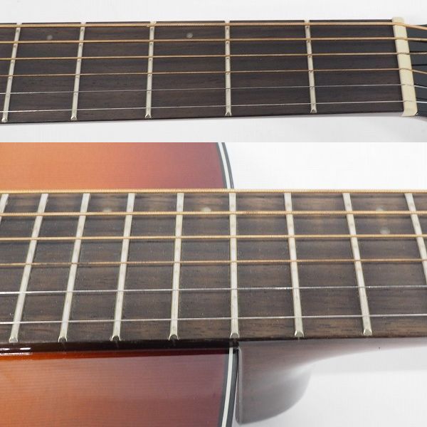 実際に弊社で買取させて頂いた★James/ジェームス JS600E ARD エレアコ/アコースティックギター/アコギ スモールボディ ギグケース付の画像 3枚目