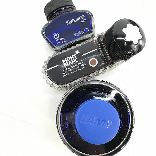 実際に弊社で買取させて頂いた【おまとめ】MONTBLANC/モンブラン LAMY/ラミー Pelikan/ペリカン 他 万年筆用インクの画像 1枚目