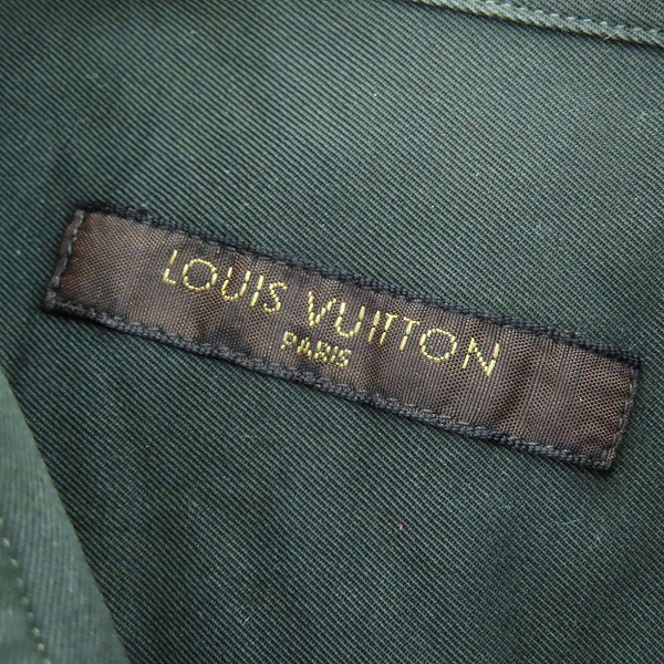 実際に弊社で買取させて頂いたLOUIS VUITTON/ルイヴィトン ダミエライン 袖ポケット 長袖シャツジャケット XSの画像 2枚目