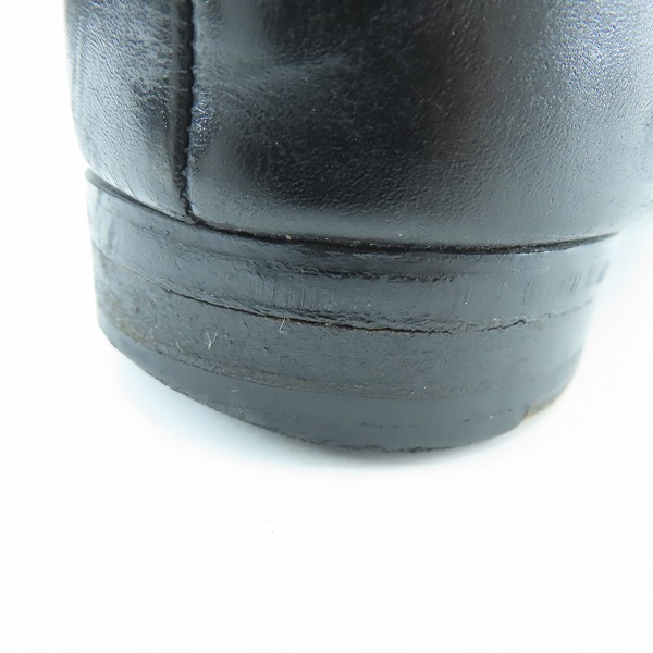 実際に弊社で買取させて頂いたGUCCI/グッチ レザー ブーツ サイドジップ/38の画像 8枚目