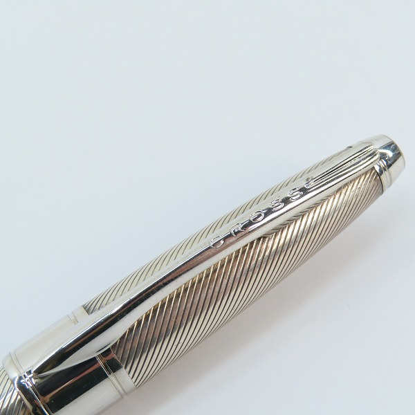 実際に弊社で買取させて頂いたCROSS/クロス APOGEE/アポジー ツイスト式ボールペン スターリングシルバー/プラチナ AT0122-10の画像 2枚目