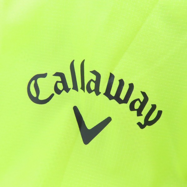 実際に弊社で買取させて頂いた【未使用】Callaway/キャロウェイ ゴルフウェア ストレッチ フルジップブルゾン 241-1115500/Lの画像 4枚目
