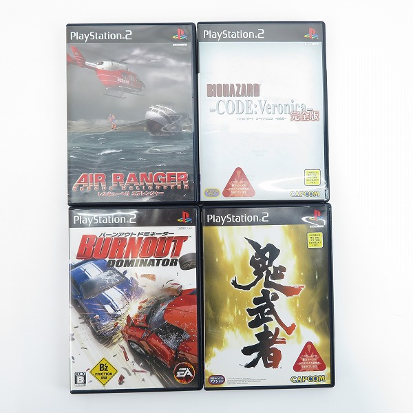 実際に弊社で買取させて頂いた【おまとめ】PS2 ソフト レスキューヘリ エアレンジャー/グランツーリスモ4/バーンアウト ドミネーター/ビルバク 他の画像 1枚目