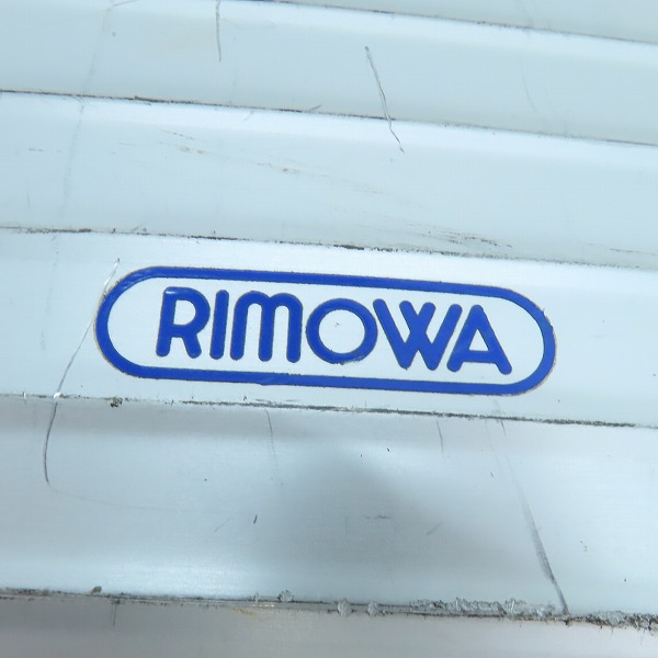 実際に弊社で買取させて頂いたRIMOWA/リモワ 2輪 アルミ スーツケースの画像 3枚目