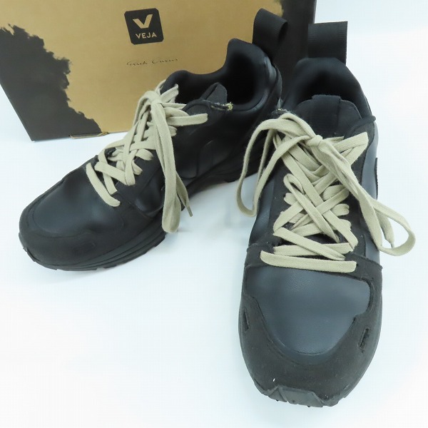 実際に弊社で買取させて頂いたRick Owens x Veja/リックオウエンス×ヴェジャ Hiking Style vegan スニーカー/VN122315/28.5