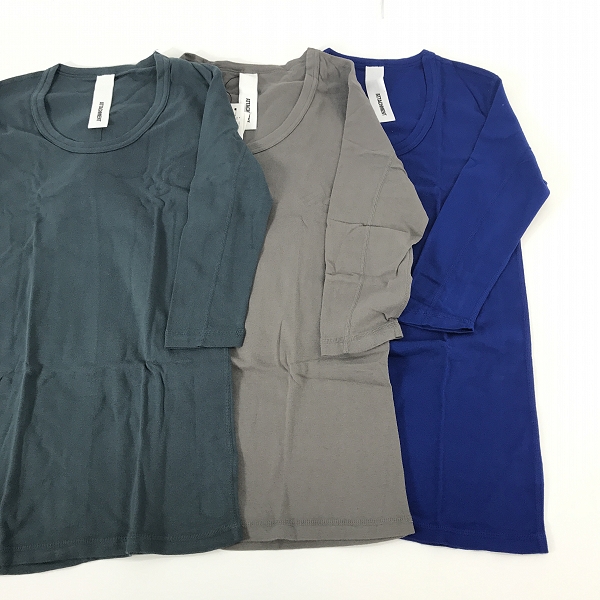 実際に弊社で買取させて頂いた【おまとめ/未使用含む】ATTACHMENT/アタッチメント 7分袖 カットソーの画像 1枚目