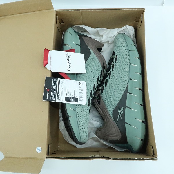 実際に弊社で買取させて頂いたReebok/リーボック EightyOne Zig Kinetica Vainl/エイティーワン ジグ キネティカ ヴァイナル FW4779/29の画像 8枚目