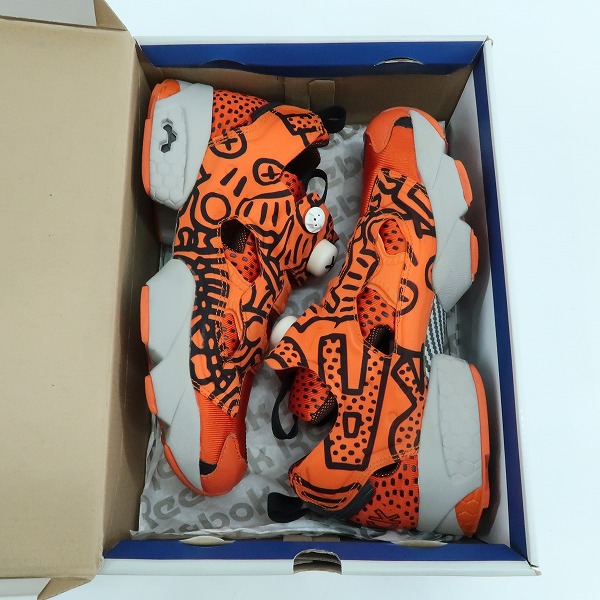 実際に弊社で買取させて頂いたReebok/リーボック INSTA PUMP FURY KEITH HARING インスタポンプフューリー M40329/26.5の画像 8枚目