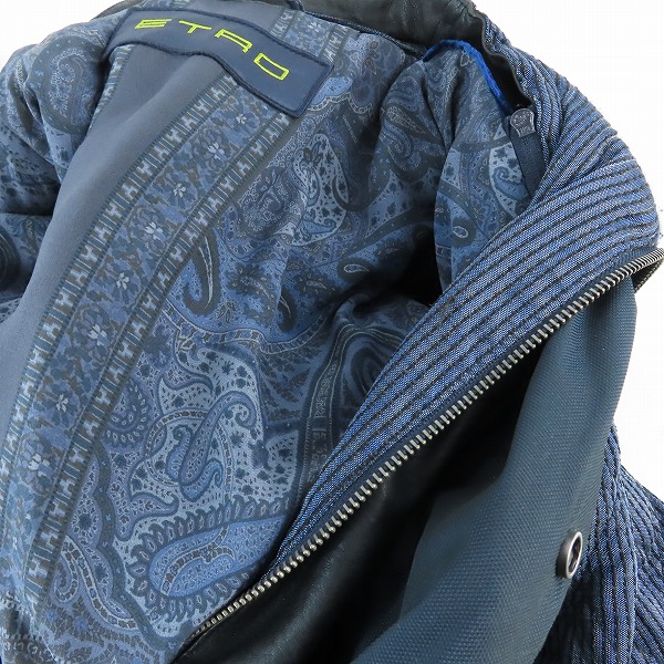 実際に弊社で買取させて頂いたETRO/エトロ 裏地バンダナ柄 ブルゾン/ジャケット /Sの画像 3枚目