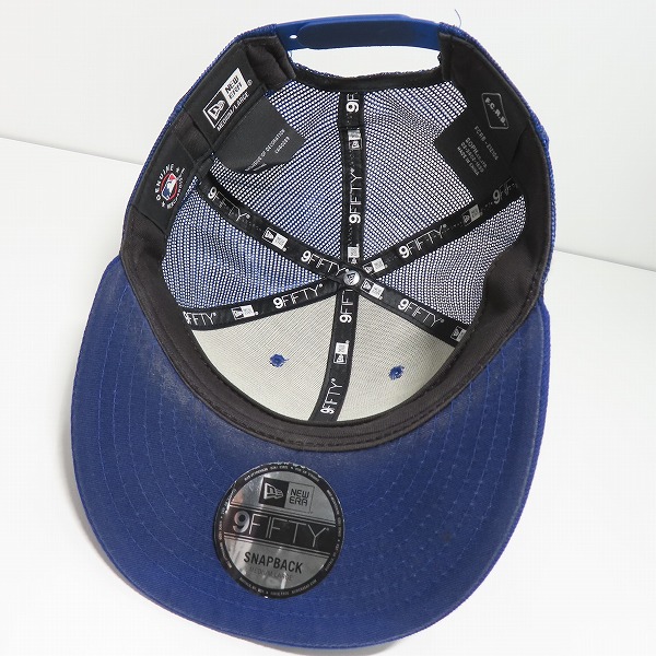 実際に弊社で買取させて頂いたF.C. Real Bristol×NEW ERA/エフシー レアルブリストル×ニューエラ ドジャース 刺繍ロゴキャップ FCRB-212104の画像 4枚目
