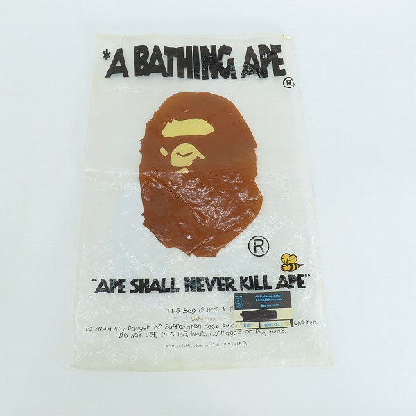 実際に弊社で買取させて頂いたA BATHING APE/アベイシングエイプ authorized B-ball TEE サーマル tシャツ XLの画像 8枚目