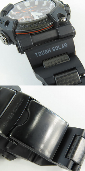 実際に弊社で買取させて頂いたG-SHOCK/Gショック FROGMAN/フロッグマン Bluetooth ソーラー電波時計 GWF-A1000XC-1AJFの画像 7枚目
