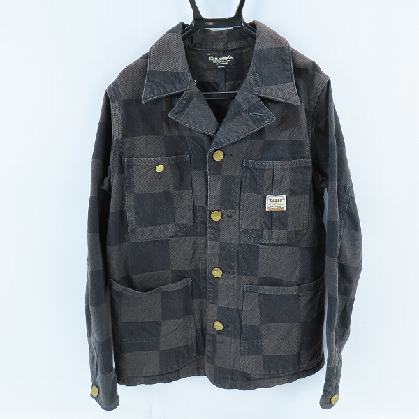 実際に弊社で買取させて頂いたCALEE/キャリー チェック柄 カバーオール ジャケット/M