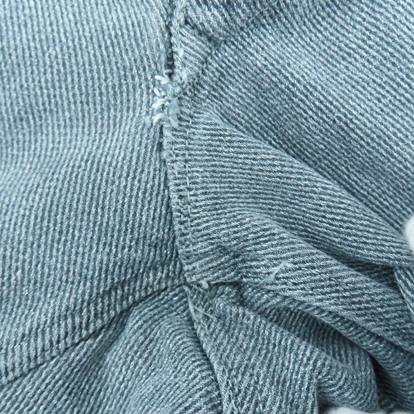 実際に弊社で買取させて頂いたスイス軍 ユーロヴィンテージ デニムパンツ K.M.V. 87711の画像 6枚目