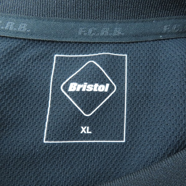 実際に弊社で買取させて頂いたF.C.Real Bristol/エフシーレアルブリストル 23SS S/S PRE MATCH TOP Tシャツ FCRB-230021/XLの画像 2枚目