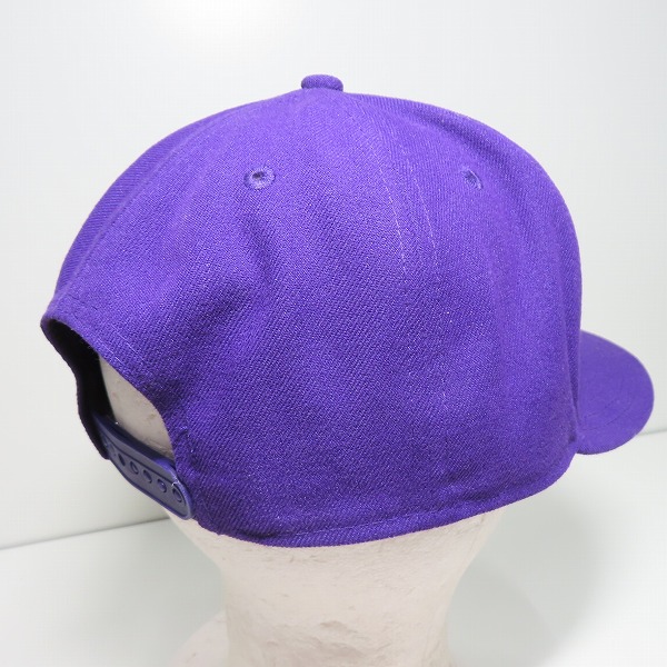 実際に弊社で買取させて頂いたF.C.R.B.×NEWERA/FCレアルブリストル×ニューエラ BRISTOL EMBLEM LOGO 6panel Cap キャップ パープルの画像 3枚目