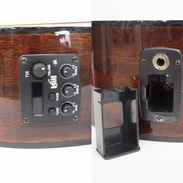 実際に弊社で買取させて頂いた★James/ジェームス JS600E ARD エレアコ/アコースティックギター/アコギ スモールボディ ギグケース付の画像 7枚目