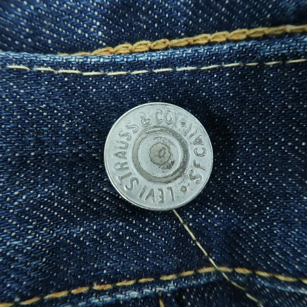 実際に弊社で買取させて頂いたLevi's/リーバイス 501XX 復刻 66501 日本製 デニム J19527-0704/W32の画像 7枚目