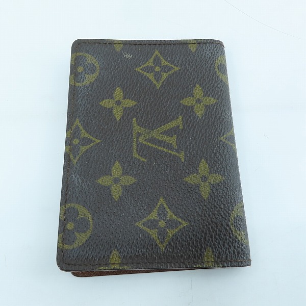 実際に弊社で買取させて頂いたLOUIS VUITTON/ルイヴィトン モノグラム ポルト2カルト・ヴェルティカル カードケース/定期入れ M60533の画像 1枚目