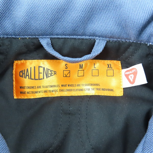実際に弊社で買取させて頂いたCHALLENGER/チャレンジャー LOGO WORK JACKET/ロゴ ワーク ジャケット CLG-JK 023-011/Sの画像 2枚目