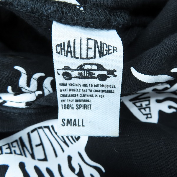 実際に弊社で買取させて頂いたCHALLENGER/チャレンジャー  FIREBALL HOODIE/ファイヤーボール フーディ/パーカー CLG-SW 022-002/Sの画像 2枚目